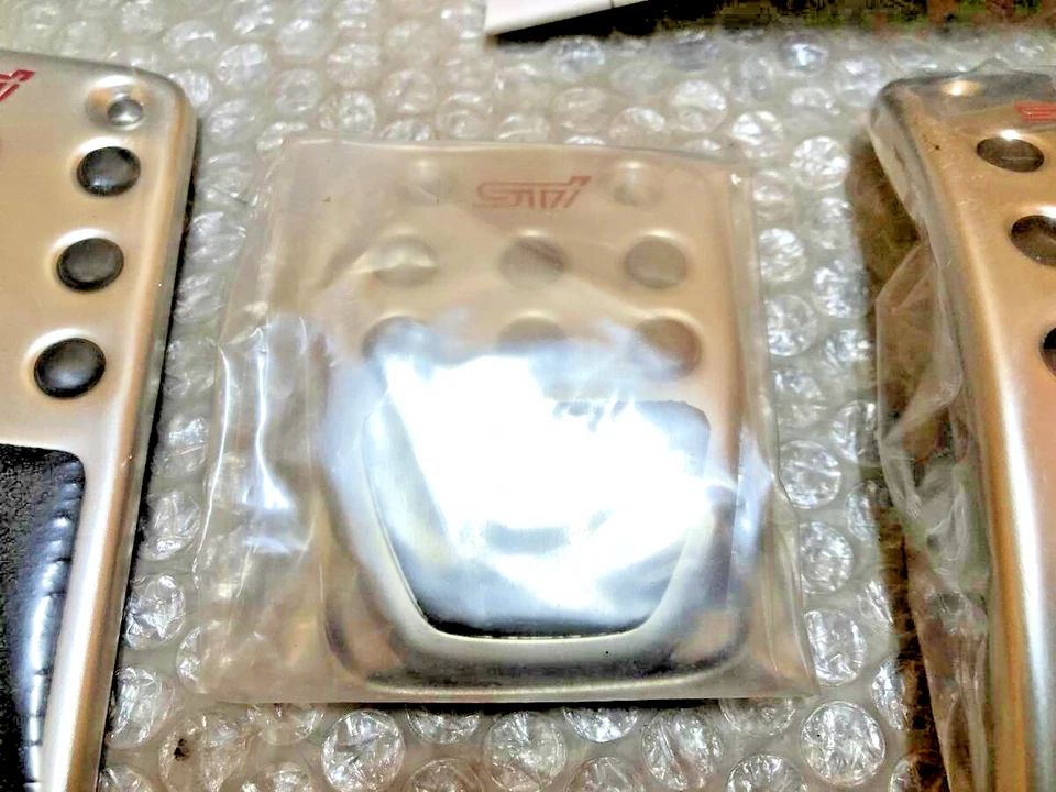 Subaru Impreza STI WRX MT Manual Pedal Covers GC8 GF GDB Forester Legacy from JP - Image 3 of 4