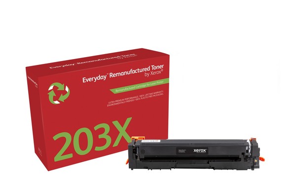 Xerox 006R03620 Xerox Toner Everyday Hp 203X (CF540X) Black Remanufactured-image