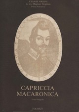 Capriccia macaronica - Cesare Orsini (Tolozzi Editore) [1982]