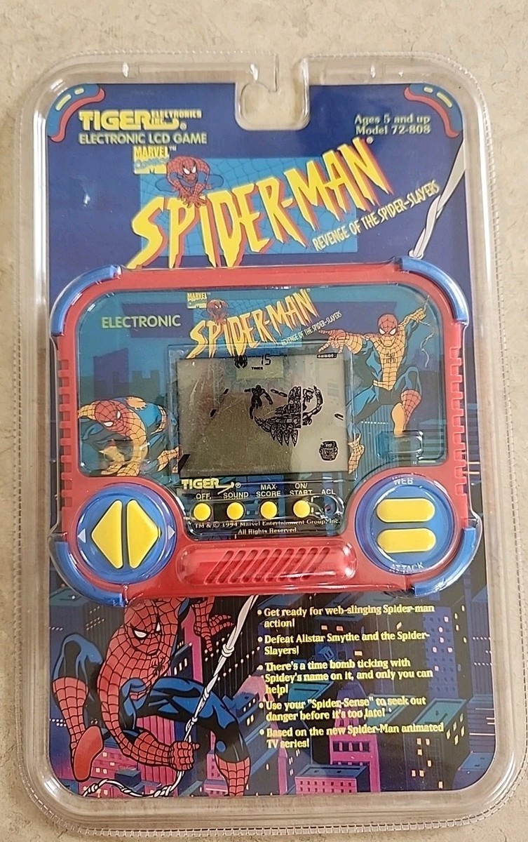 スパイダーマン 電子ゲーム Tiger Model 72-108 スパイダーマン 電子ゲーム Tiger Model 72-108 - メルカリ