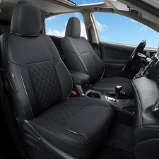 Giant Panda Pu Leather Car Seat Covers Full Set Custom Fit F Giant Panda Pu Leather Car Seat Covers Full Set Custom Fit F