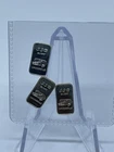 X3 Crocodile - 1 Gram .999 Fine Pure Silver Bullion Bar Ingot SSB Mint 3 Grams