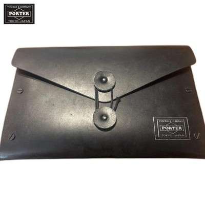 PORTER YOSHIDA & CO. Clutch Bag, Black Porter Stylish