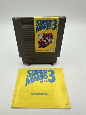Super Mario Bros. 3 (Nintendo NES, 1990) Has Manual, No Box