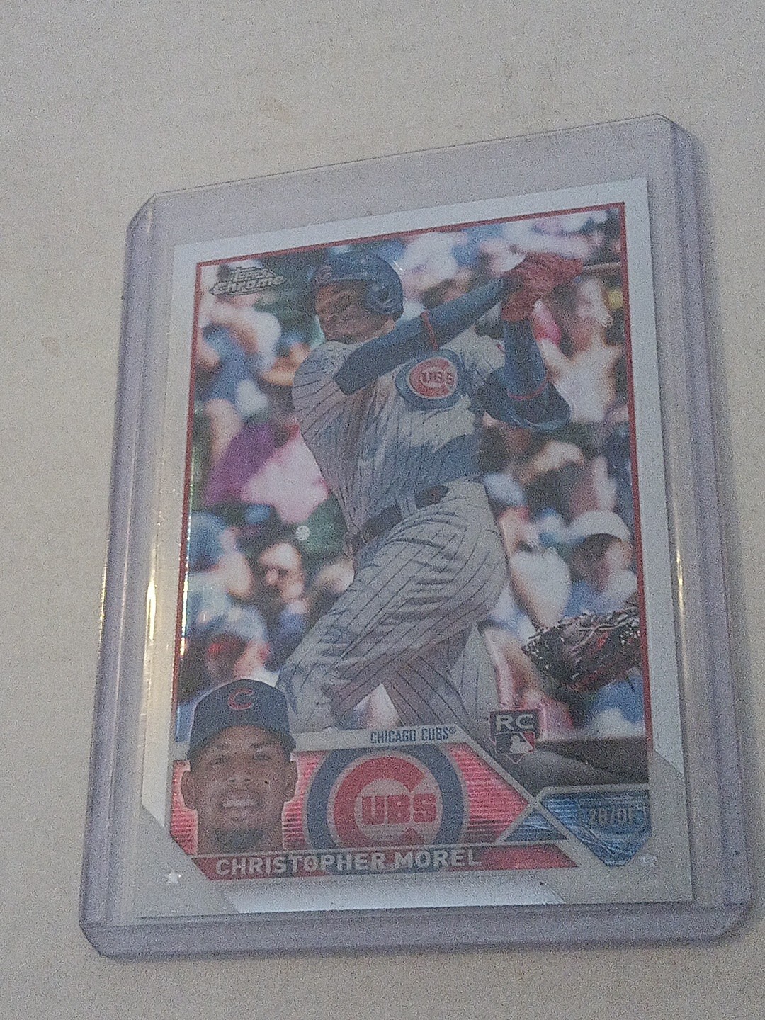 CHRISTOPHER MOREL 2023 Topps Chrome #198 Refractor RC K0324