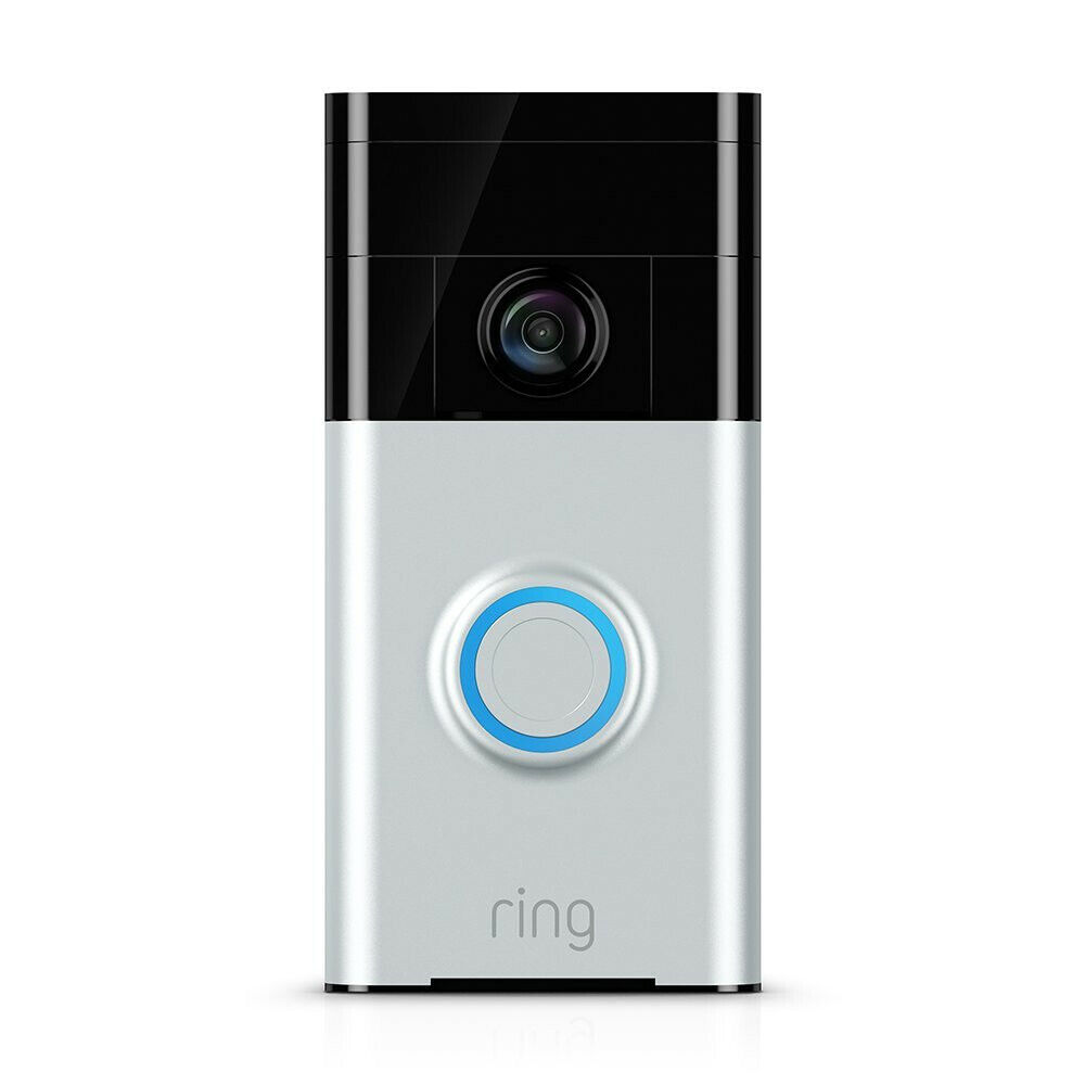 Ring Video Doorbell - 1080p HD video, improved motion detection, easy  installation – Satin Nickel