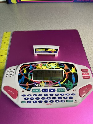 Name that Tune 90s Tiger Hand Held Electronic Game Works Sandy Frank