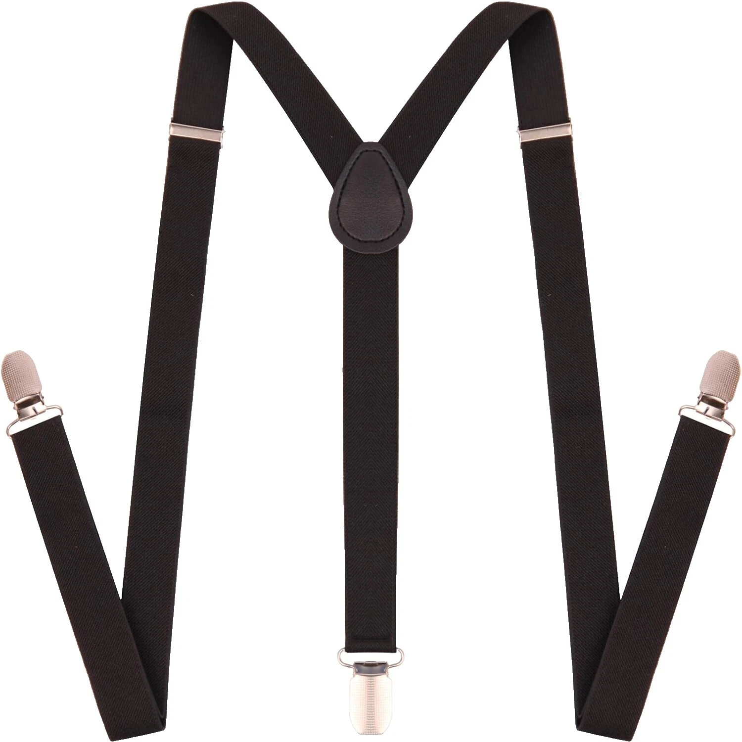 Черные кожаные подвески для мужчин