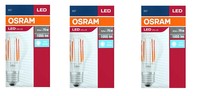 3X Osram Led Value Classic A 75 E27 8W=75W 4000K Kaltweiß Eek:F (Spektrum A-G)