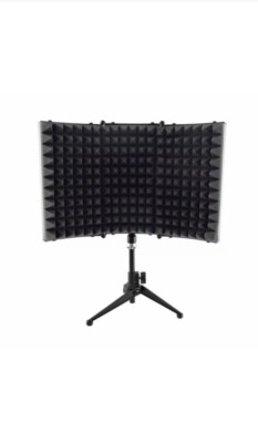 PylePro PSMRS08 Compact Noise Absorbing Isolation Shield Freestanding Mic Stand