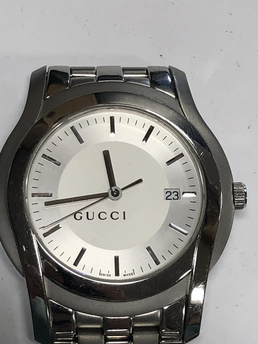 Gucci 5500 xl men's best sale watch