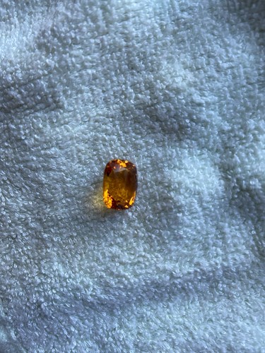 7.3 Ct. Natural Citrine from USA seller - Picture 4 of 7