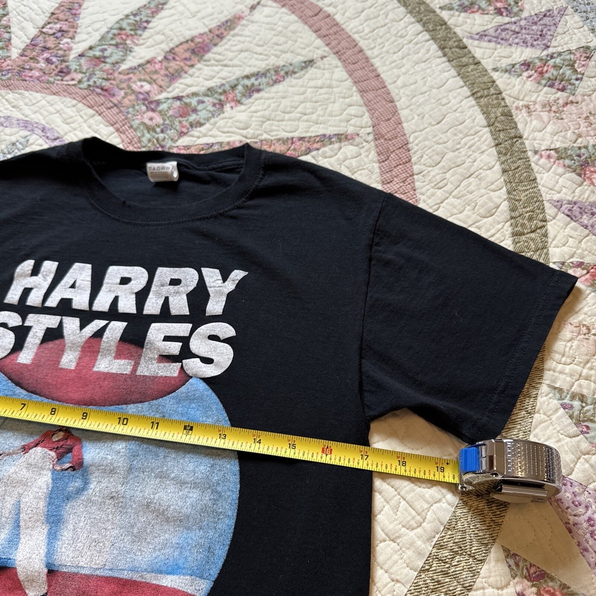 Harry Styles Fine Line Promo Merch 2020 TPWK Black T-Shirt Size