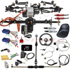 ATV Quad Front Drive Half Shaft Axle 34'' Rear Kits 72V 1500W Differential Motor