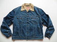 Levi's 71550 Sherpa Jacke Jeansjacke Gr. XL, Winterjacke Fell Gefüttert ! KULT !