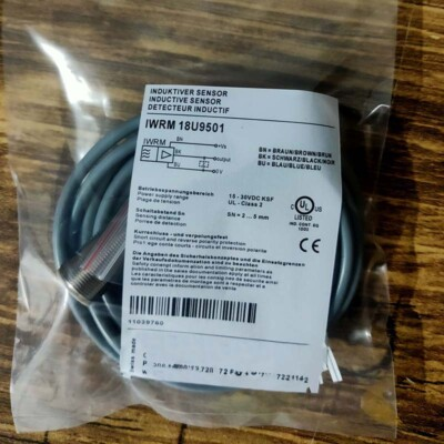 #ad NEW IWRM 18U9501 FOR Baumer Analog Sensor $66.75