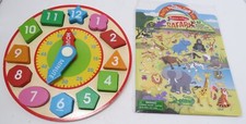 Melissa  Doug Shape Sorting Clock 8593  Melissa  Doug Safari Puffy Sticker