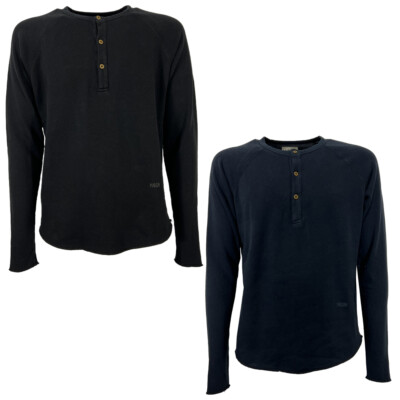 MADSON Von BottegaChilometriZero Herren Serafino Pullover DU22775 MADE IN ITALY