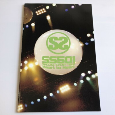 SS501 SPECIAL EVENT TOUR Heart to Heart DVD JAPAN K-POP KIM HYUN
