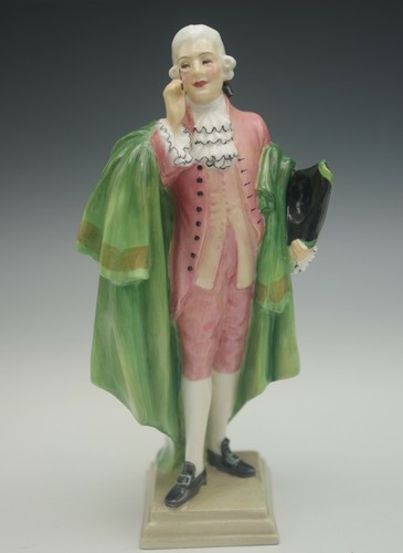 ROYAL DOULTON BONE CHINA WARTIME REGENCY BEAU FIGURINE HN 1972 CIRCA 1942 - Picture 3 of 12
