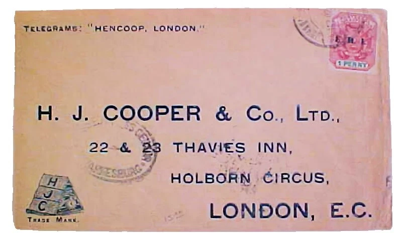 Pictorial Cancellation British Colonies & Territories Cover Stamps