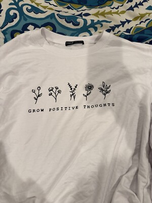 White Long Sleeve With Words