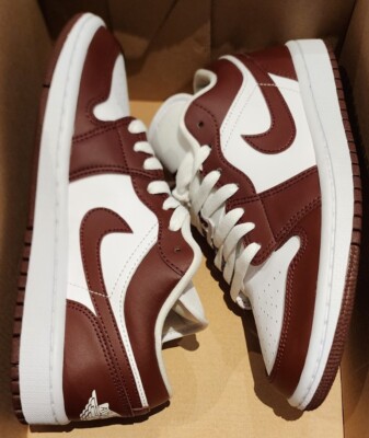 Nike Air Jordan 1 Low White Bronze Eclipse DC0774-116 Women's Size