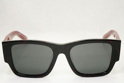 n⭐︎PRADA サングラス レッド PR 10ZSF Prada Triangle Sunglasses Black Red Burgundy PR10ZS F SPR 10Z-F