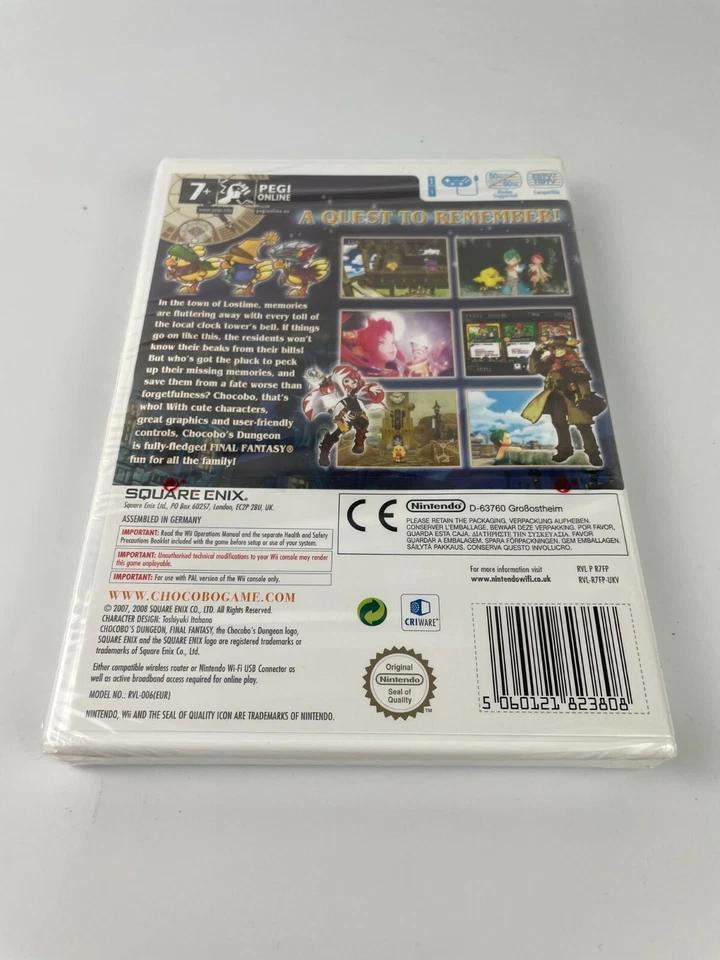 Nintendo Wii Final Fantasy Fables Chocobo's Dungeon, Brand New & Factory Sealed - Image 2 of 4