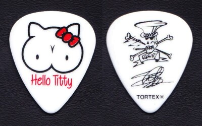 Slash & The Conspirators Slash Signatur Hello T Ty Gitarre Pick - 2014 Tour Gnr