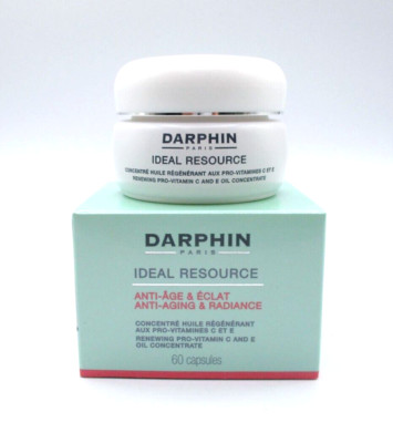 Darphin Ideal Resource Renewing Pro Vitamin C And E Oil Concentrate 60 Capsules