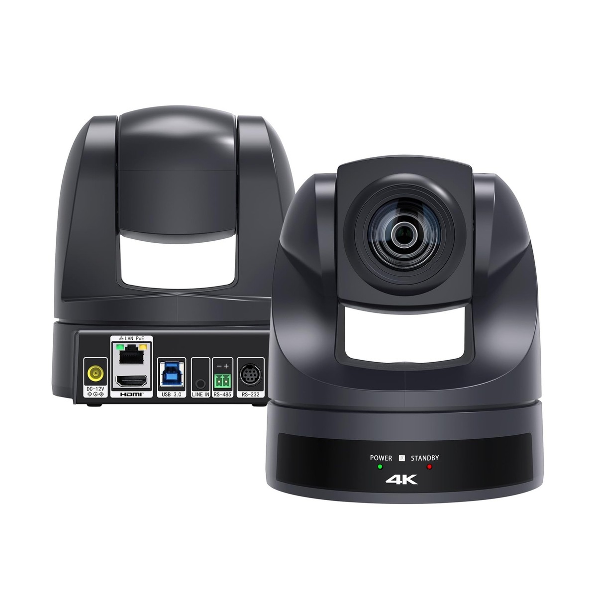 4K PTZ Camera with 20X Optical Zoom USB3.0/HDMI/RJ45 PoE PTZ