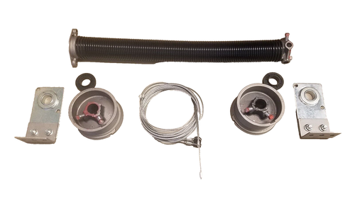 Replacement Rear Ramp Door Spring Repair Kit 60# Cargo Enclosed 6' Wide ...