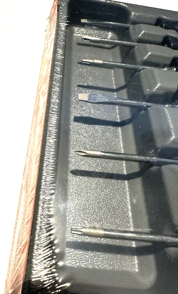 HERRAMIENTAS ENCAJABLES SGDXW120B 12 piezas Juego de destornilladores combinados de agarre suave negro NUEVO Foto 4 de 4