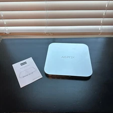 AGPTEK USB-C Hub with Hard Drive Enclosure for Mac Mini SATA SSD/HDD Slot, TF/SD