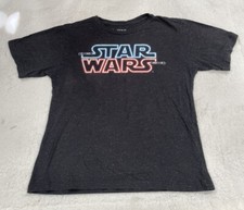 Boy's Print T-Shirt Star Wars Logo Size 16 2X