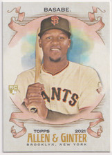 2021 Topps Allen & Ginter #238 Luis Basabe RC San Francisco Giants
