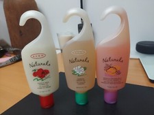 3 Avon Naturals Shower Gel Apple Gardenia Mango Passion Fruit 5 Oz
