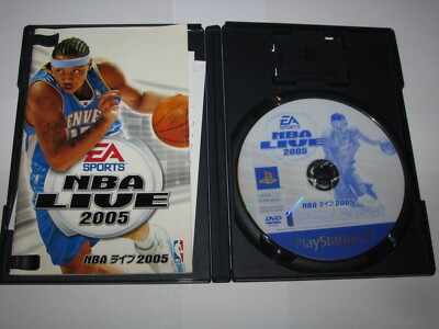 NBA Live 2005 (Japanese NTSC-J) Playstation 2 PS2 Japan import US
