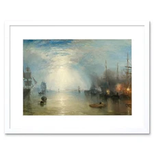 Wee Blue Coo Joseph Mallord William Turner British Keelmen Heaving Coal Framed W