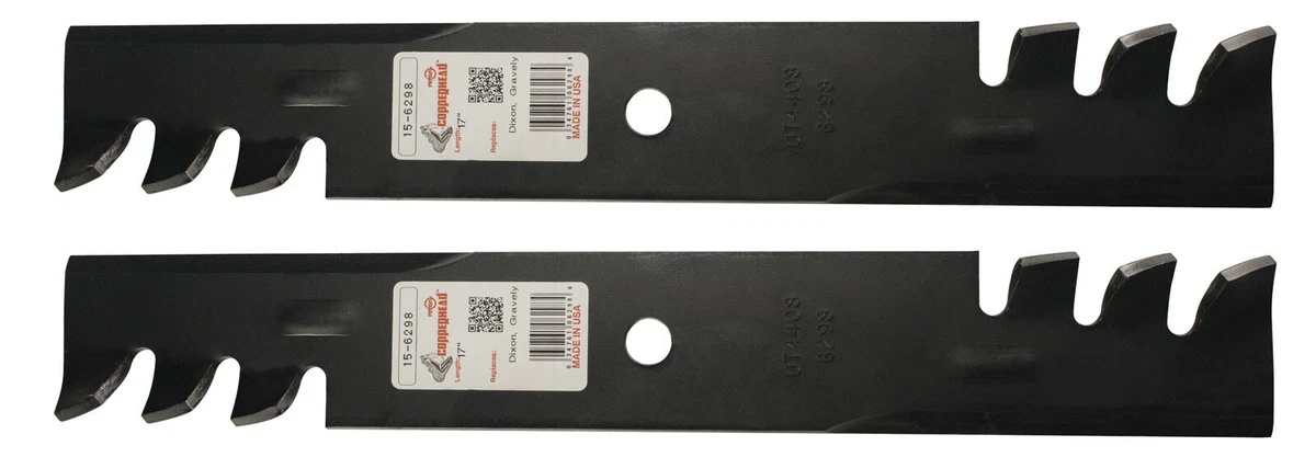 2 Rotary Copperhead 6298 Mower Blades Gravely 046998 052928 32