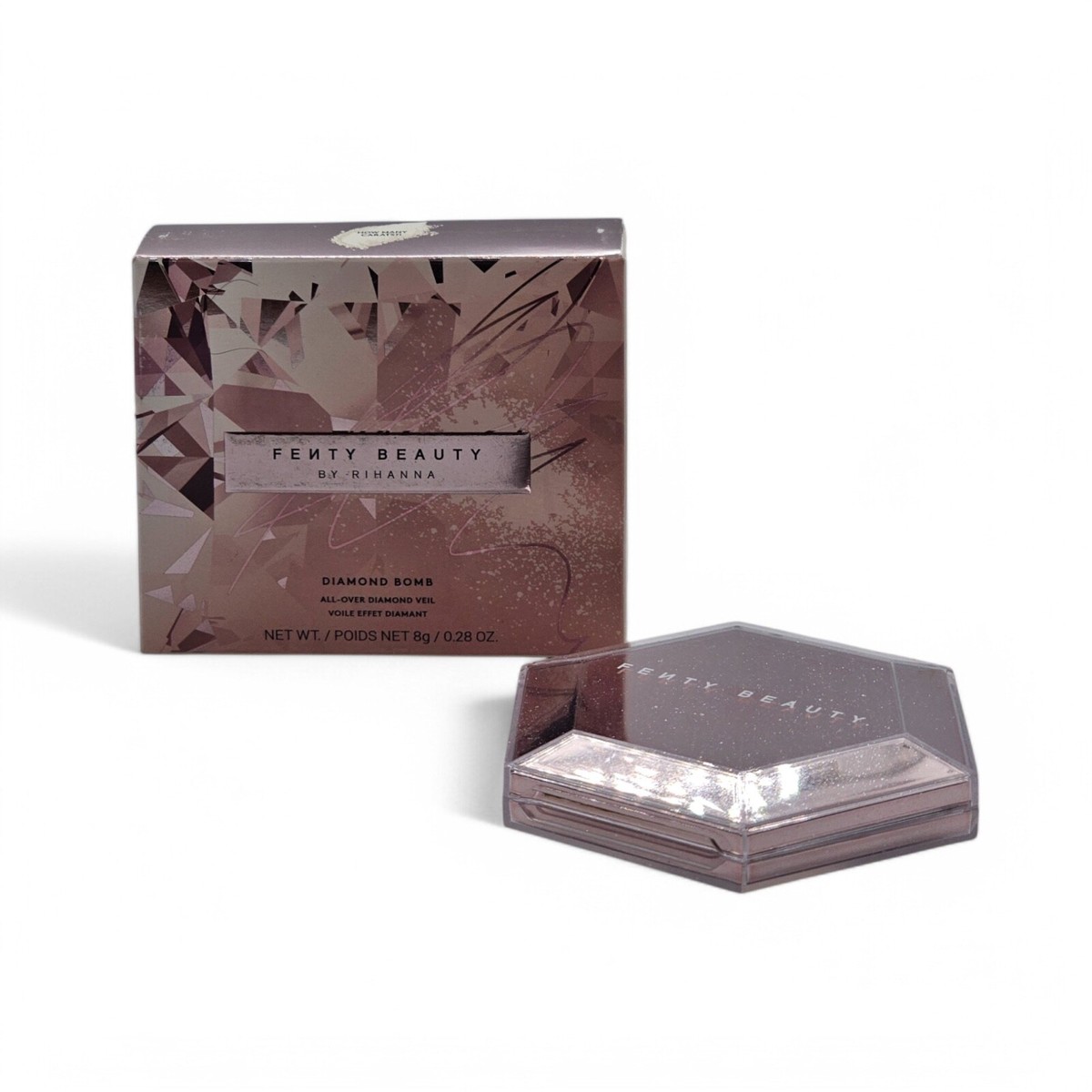 【最安値】Fenty Beauty ハイライト Diamond Bomb 新品 Amazon.com: Diamond Bomb All Over Diamond Veil by Fenty
