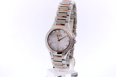 CITIZEN Eco-Drive レディース 腕時計 Ladies Citizen EX1166-52D Eco-Drive Stainless Fiore Signature