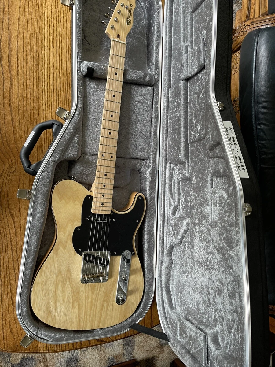 Fret King Black Label JDD Jerry Donahue Telecaster with Fret King Hiscox case