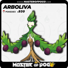 ✅ TRADE - Complete POKEDEX 🟥 | #930 - ARBOLIVA · Pokémon GO