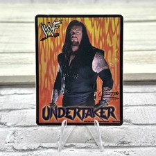 1999 WWF Wrestling vending Prism Holo sticker Undertaker Titan Sports WWE 1