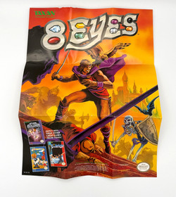 Retro 198 "98 Eyes" Nintendo Entertainment System NES CIB W/poster & Mint box