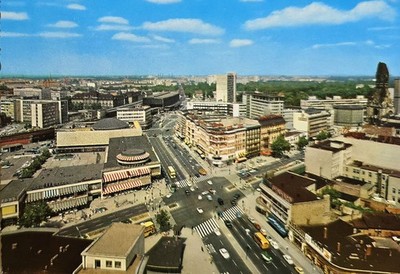 AK Berlin Kurfürstendamm Bahnhof Zoo Gedächtniskirche 1970er