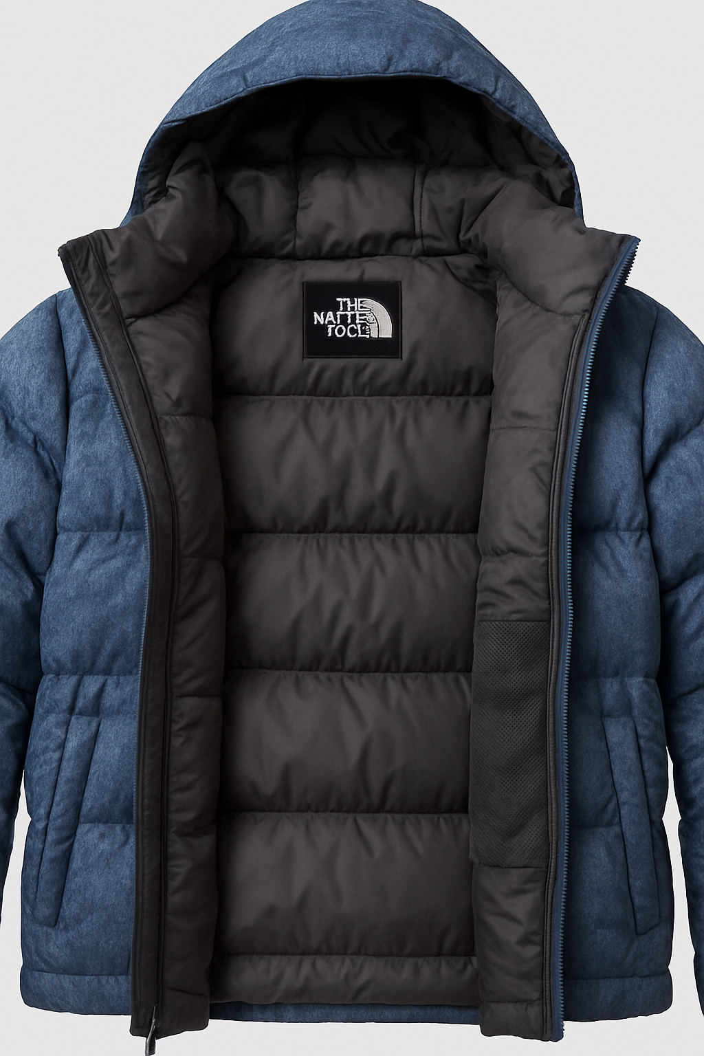 The North Face Men’s Nuptse Ridge Parka Jacket – Urban Navy/Shady Blue