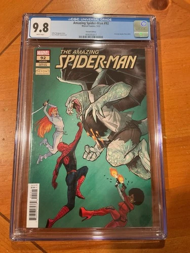 Amazing Spider-Man #92 Pichelli Variant Marvel Comics 2022 CGC 9.8